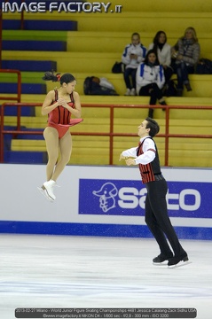 2013-02-27 Milano - World Junior Figure Skating Championships 4481 Jessica Calalang-Zack Sidhu USA